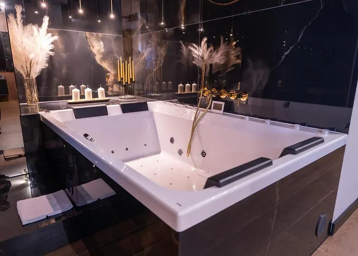 Apartament z jacuzzi, Wiślane Tarasy
